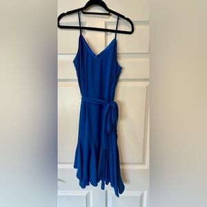 Blue cocktail dress